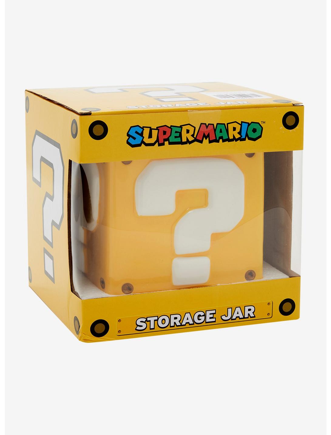 Nintendo Super Mario Bros. Question Block Storage Jar, , hi-res