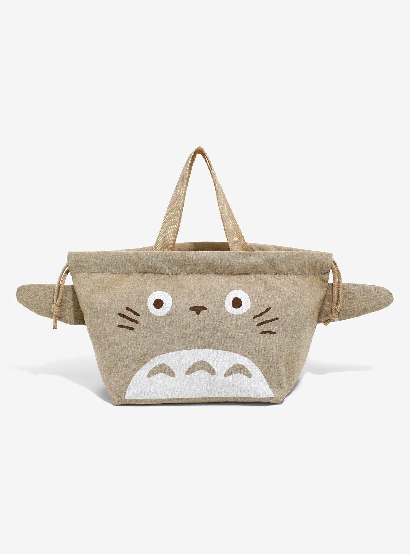 Studio Ghibli My Neighbor Totoro Figural Ears Drawstring Lunch Bag, , hi-res