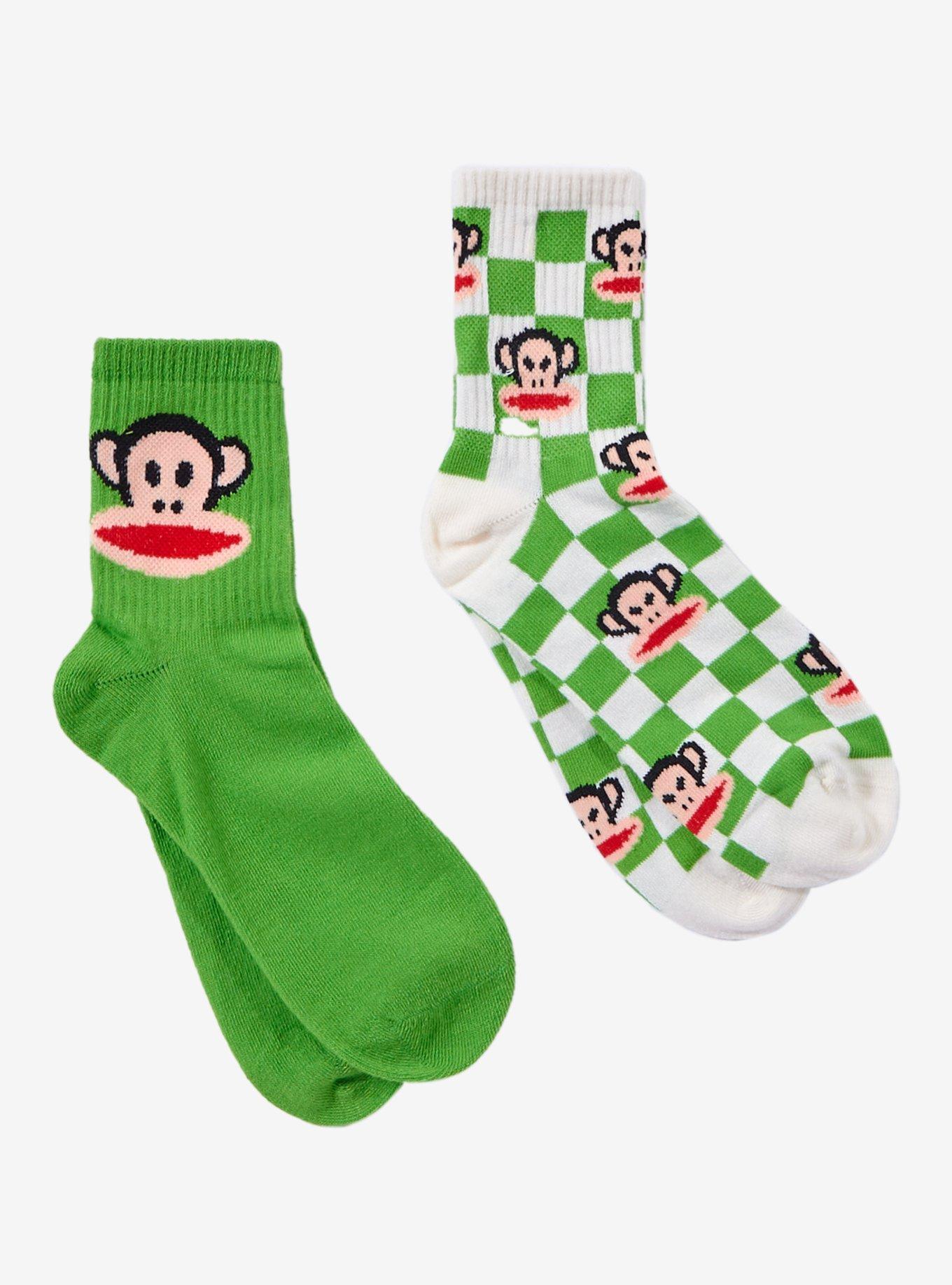 Paul Frank Julius The Monkey Crew Socks 2 Pack