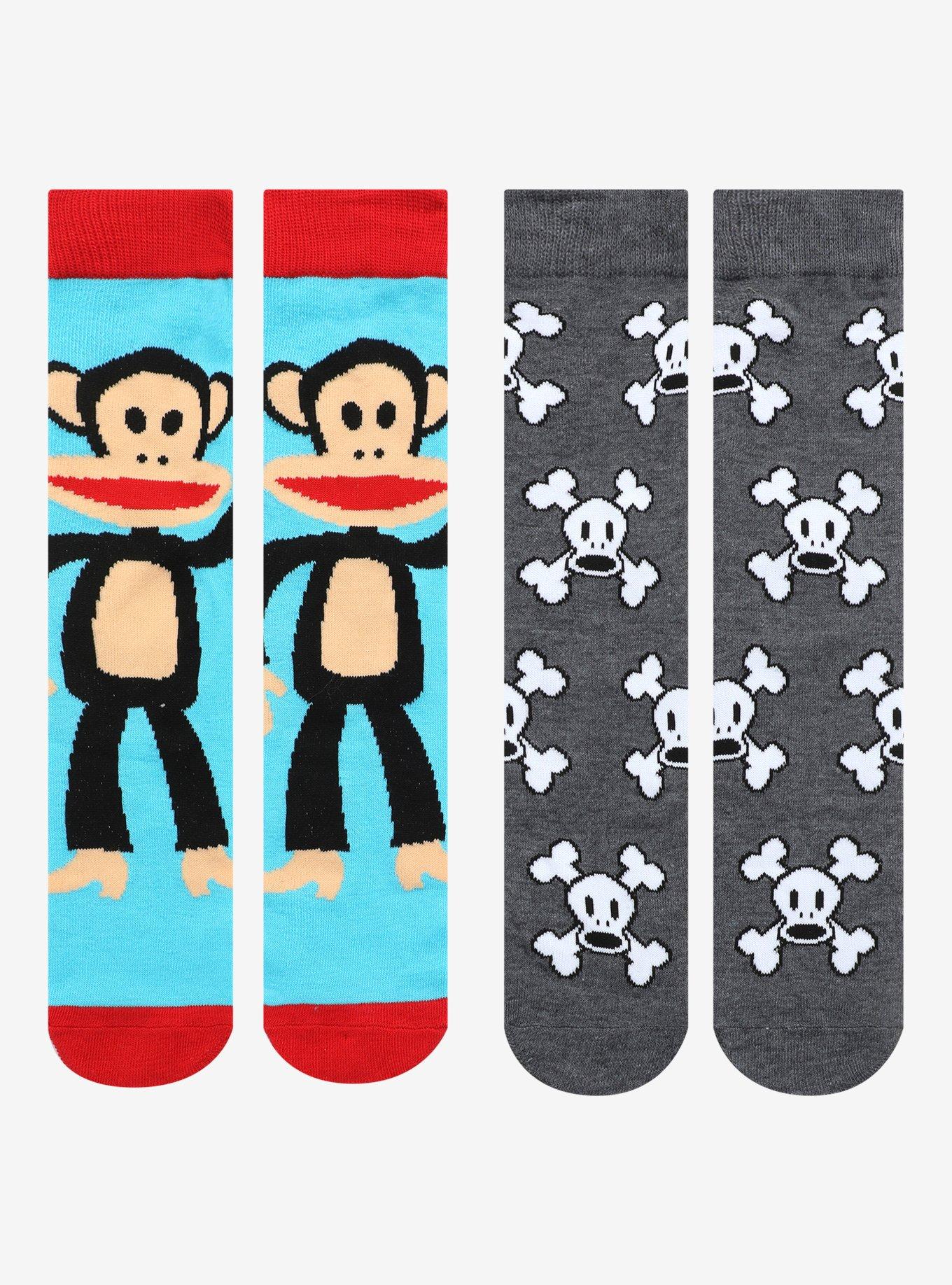 Paul Frank Julius & Skurvy Crew Socks 2 Pair, , hi-res
