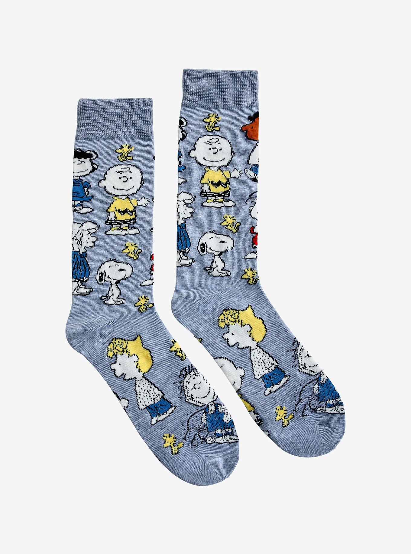 Peanuts Group Crew Socks