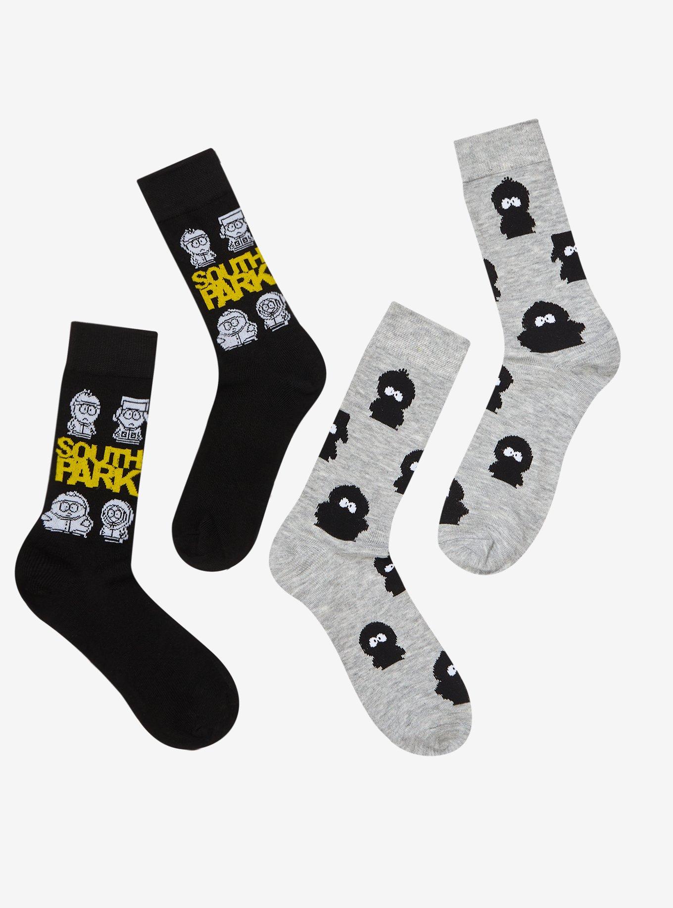 South Park Character Crew Socks 2 Pair, , hi-res