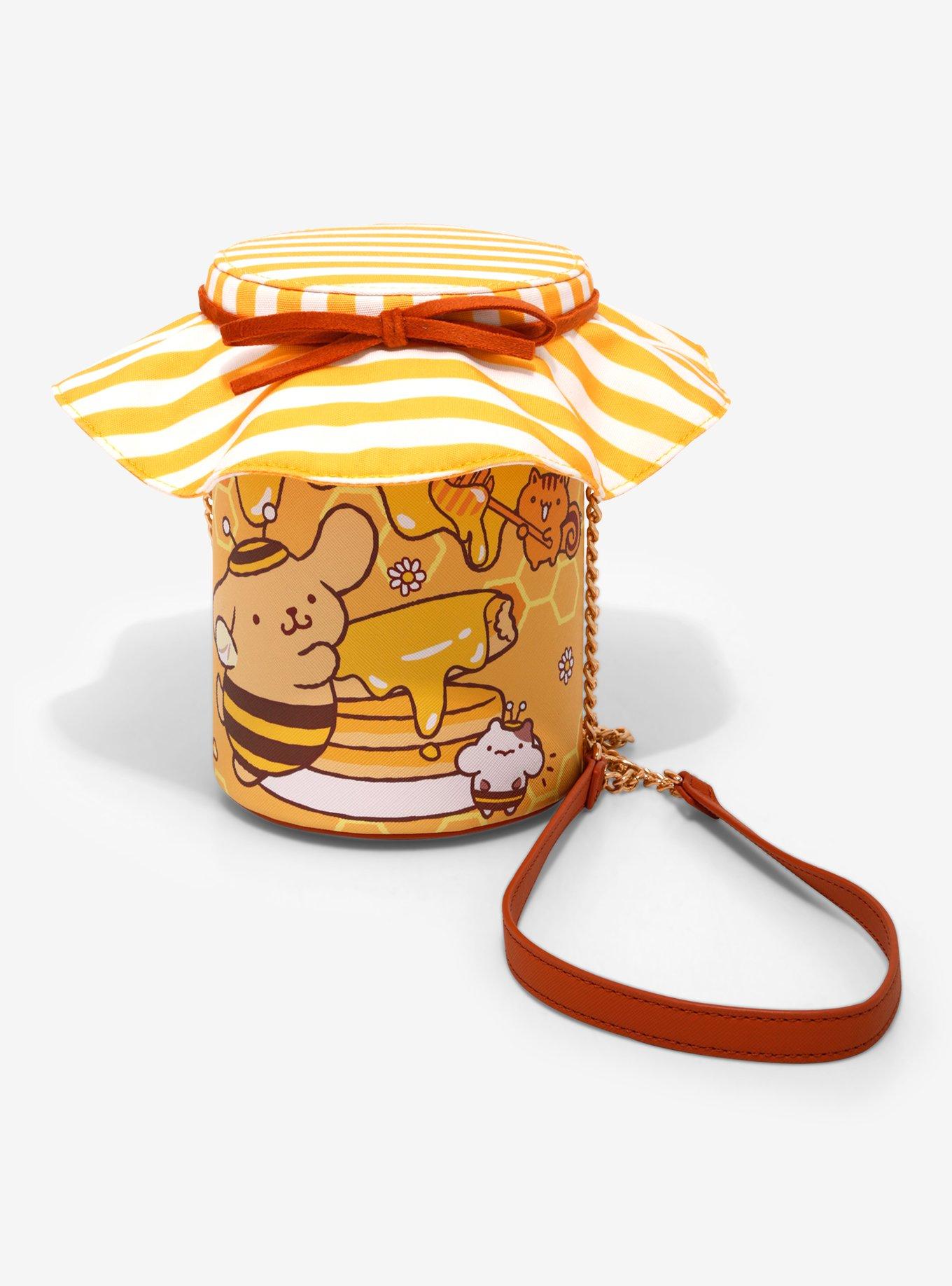 Pompompurin Honey Jar Crossbody Bag, , hi-res