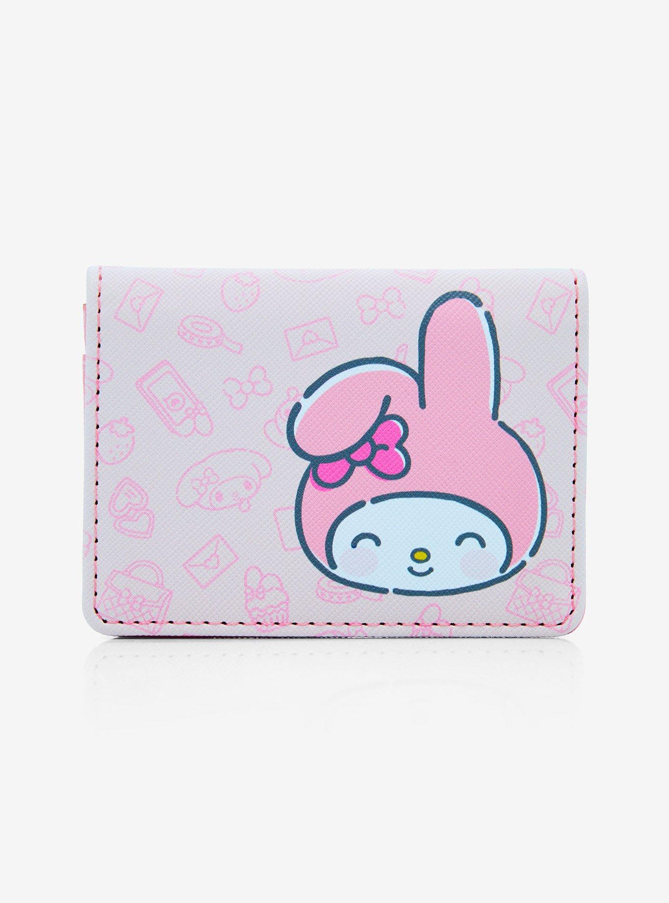 My Melody Icons Flap Wallet, , hi-res