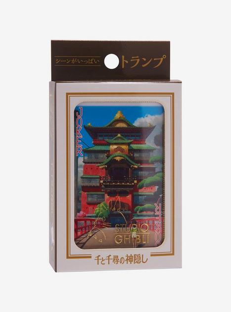  STUDIO GHIBLI Ensky Spirited Away Movie Scene Playing Cards -  Official Merchandise : Toys & Games