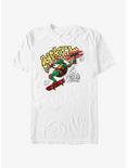 Teenage Mutant Ninja Turtles: Mutant Mayhem Nunchaku Mikey Big & Tall T-Shirt, WHITE, hi-res