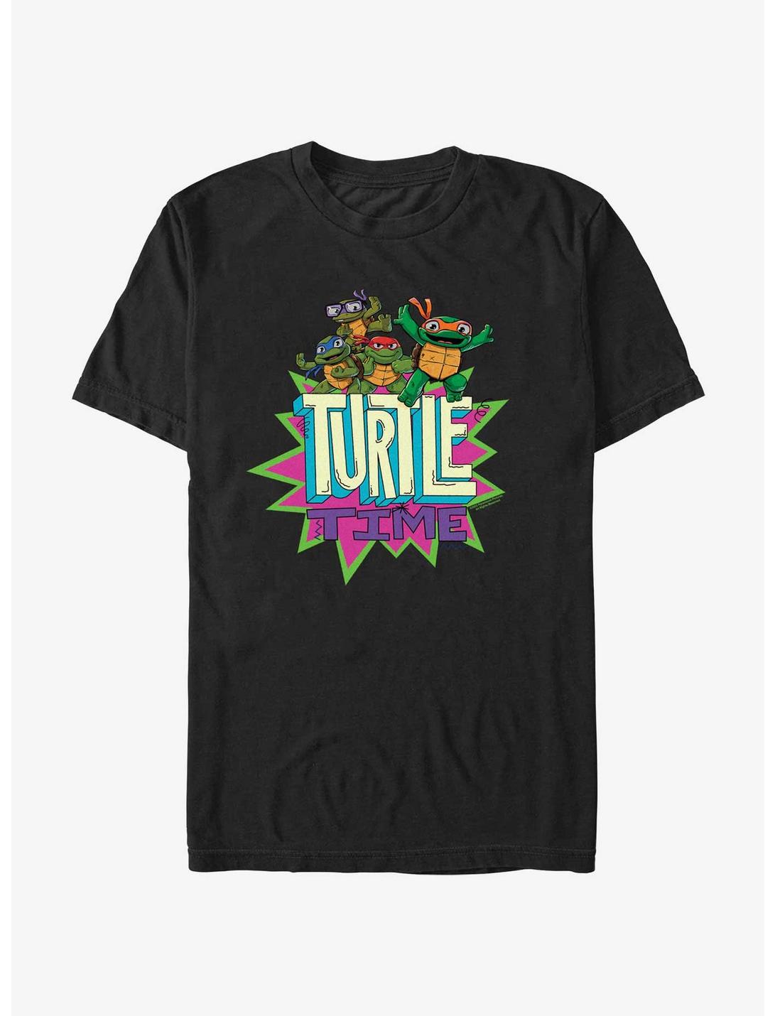 Teenage Mutant Ninja Turtles: Mutant Mayhem Turtle Time Big & Tall T-Shirt, BLACK, hi-res