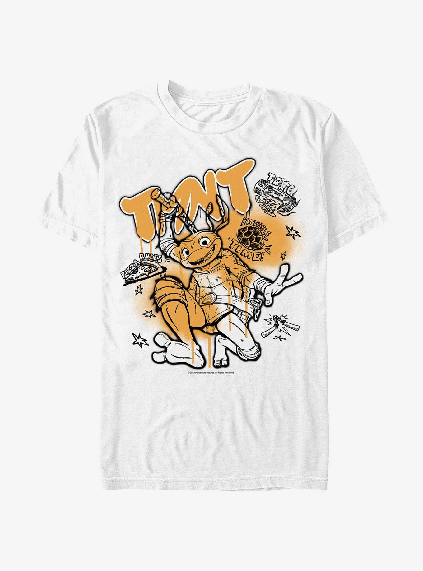 Teenage Mutant Ninja Turtles: Mutant Mayhem Mikey Hero Doodle Big & Tall T-Shirt, , hi-res