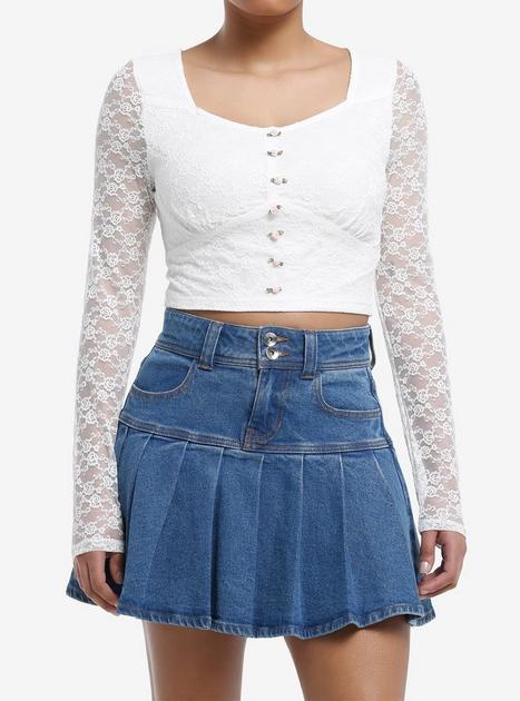 Rosette Long Sleeve Top