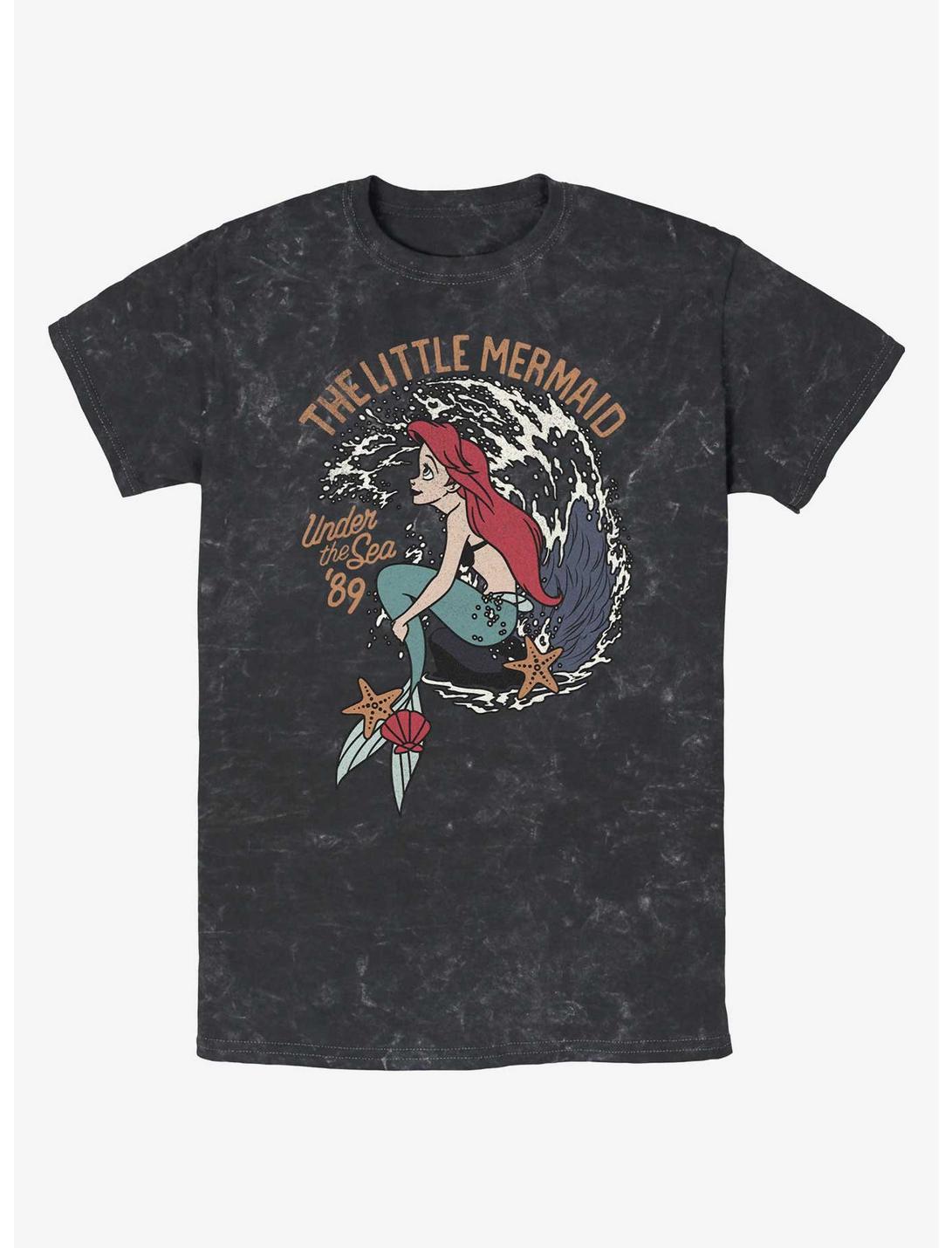 Disney The Little Mermaid Vintage T-Shirt, BLACK, hi-res