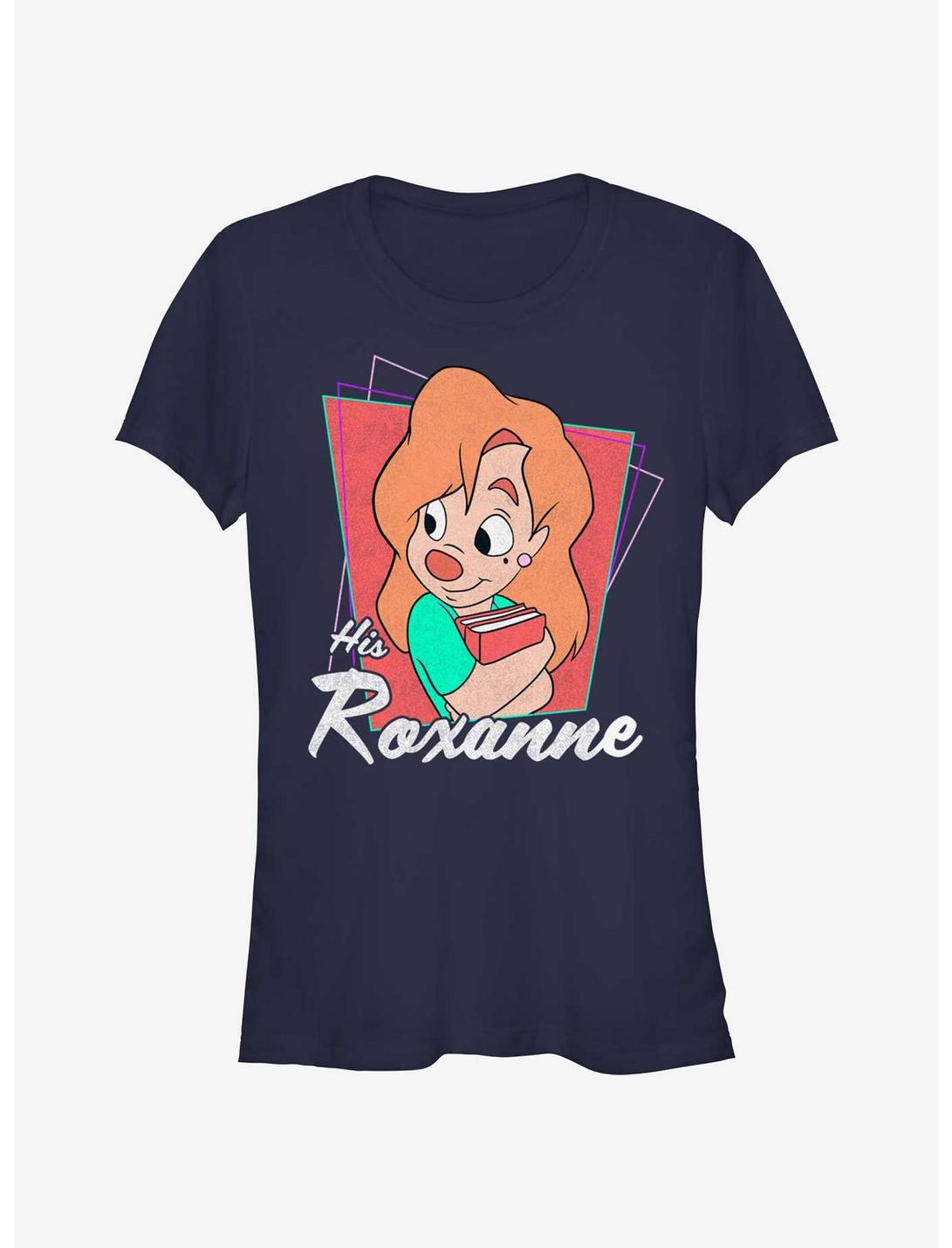 Disney A Goofy Movie His Roxanne Girls T-Shirt, NAVY, hi-res