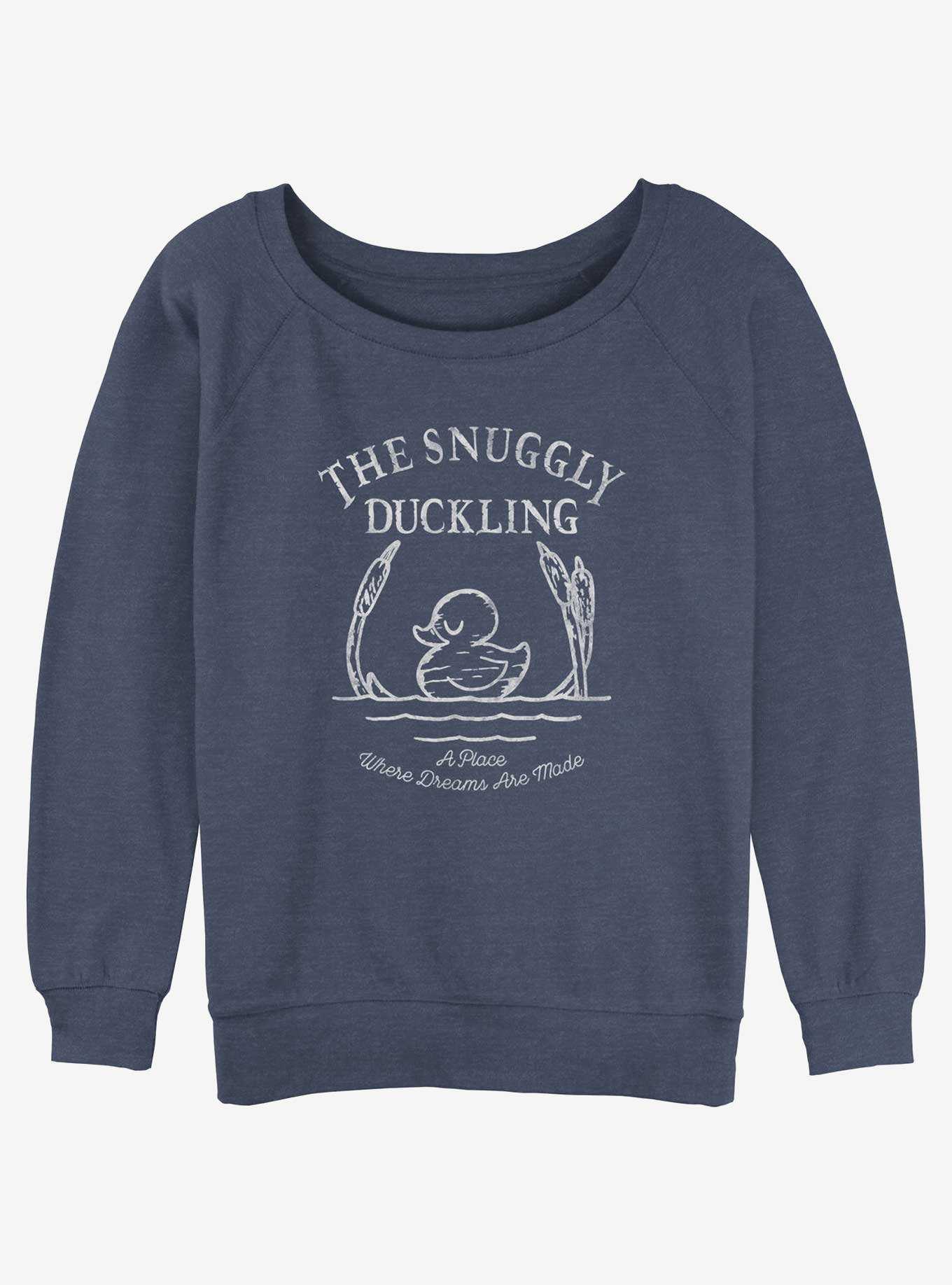Disney Tangled Snuggly Duckling Girls Slouchy Sweatshirt, , hi-res