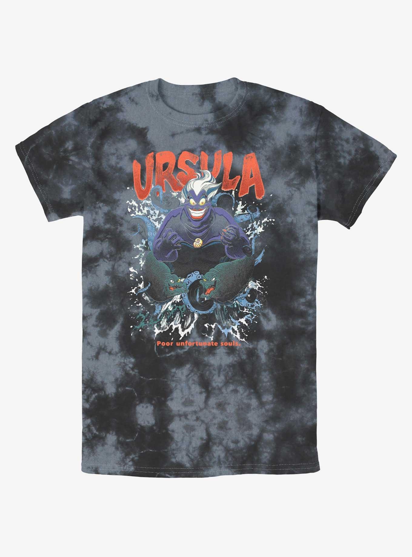Disney The Little Mermaid Ursula Taking Over Tie-Dye T-Shirt, , hi-res