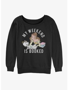Disney Beauty And The Beast Weekend Booked Girls Slouchy Sweatshirt, , hi-res