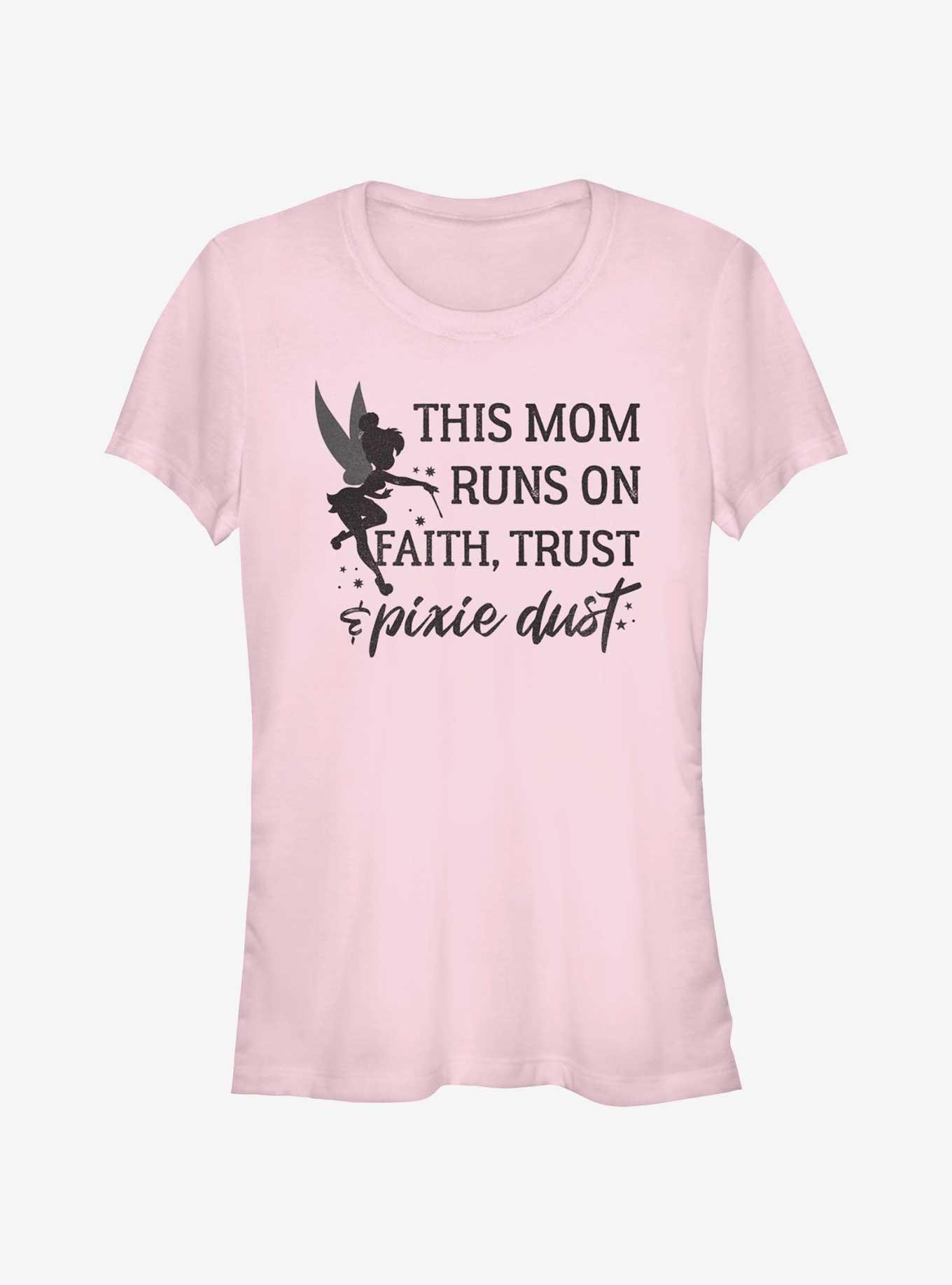 Disney Tinker Bell Runs On Pixie Dust Girls T-Shirt, , hi-res