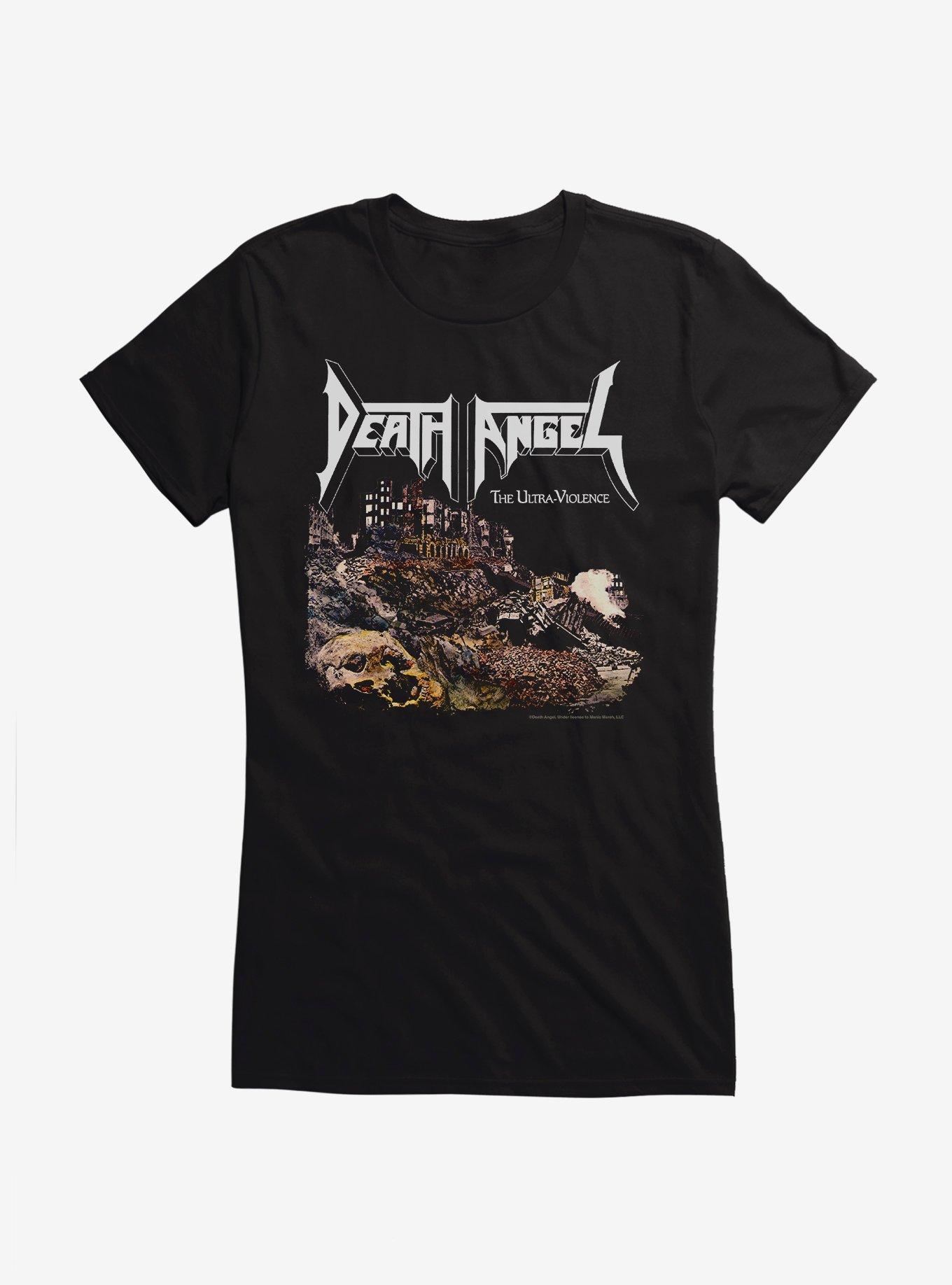 Death Angel The Ultra-Violence Girls T-Shirt, BLACK, hi-res