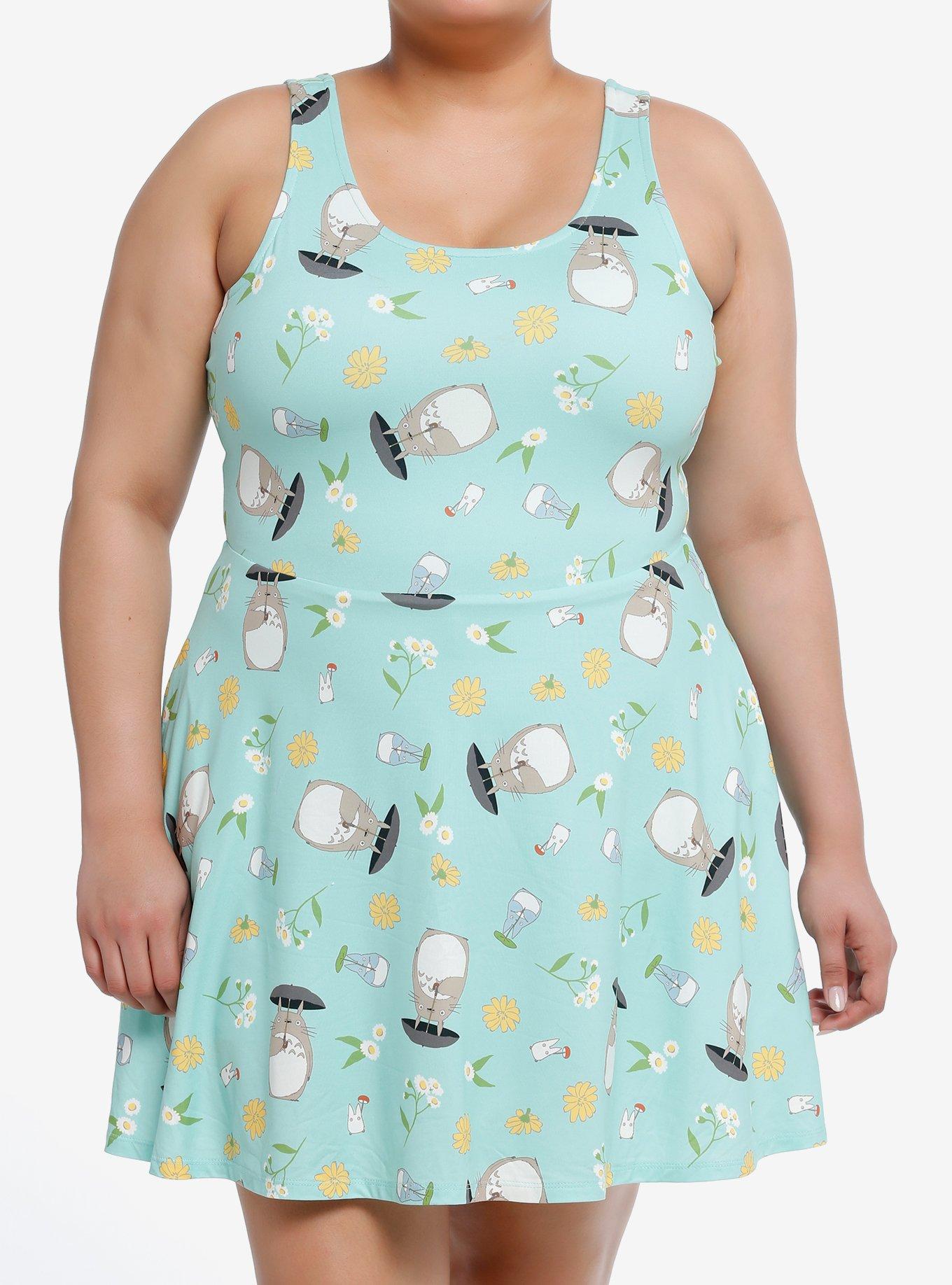 Her Universe Studio Ghibli My Neighbor Totoro Athletic Dress Plus Size, , hi-res