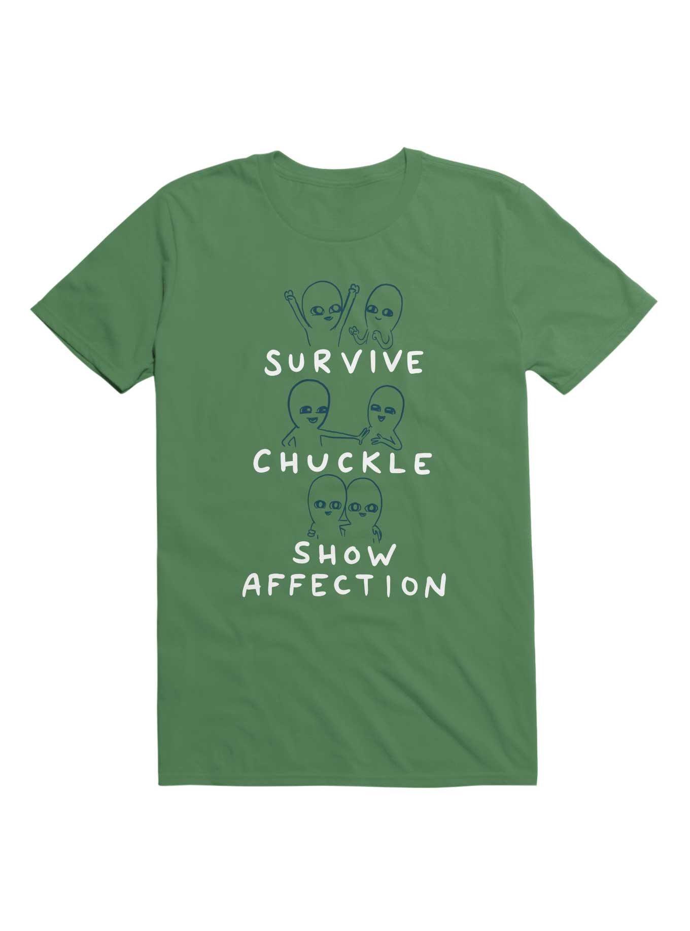 Strange Planet Survive Chuckle Show Affection Characters T-Shirt, , hi-res