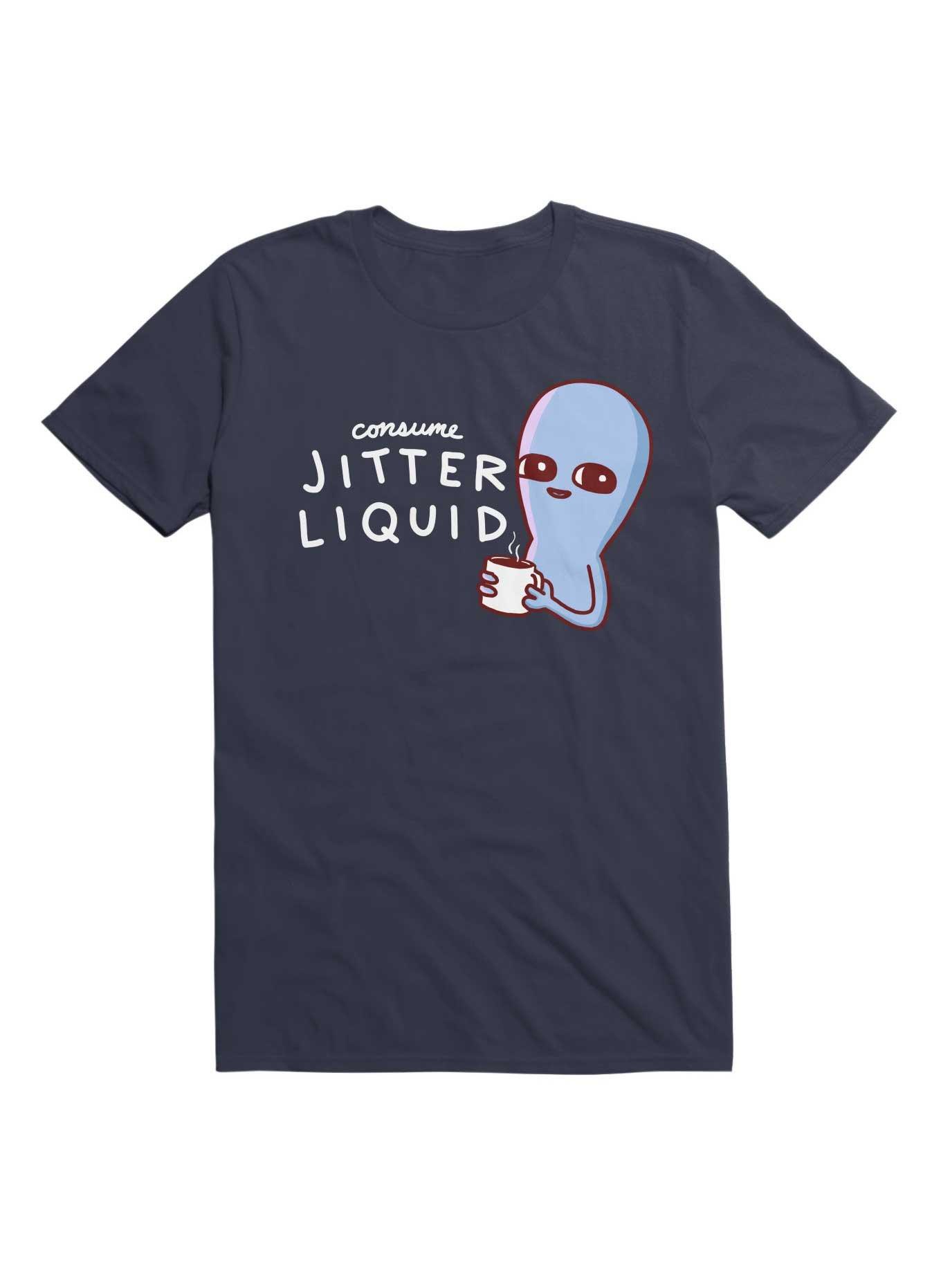 Strange Planet: Consume Jitter Liquid T-Shirt, , hi-res