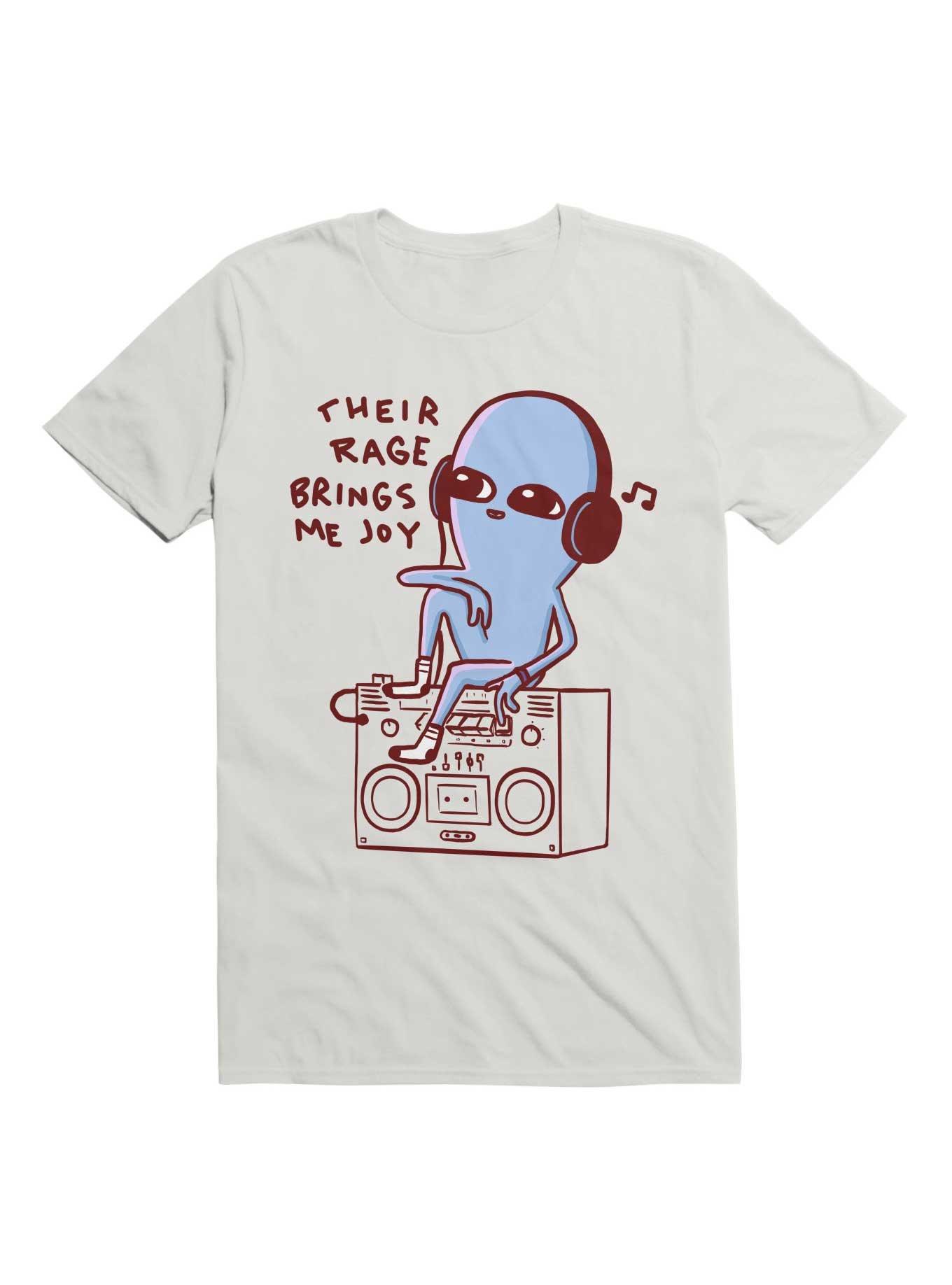 Strange Planet Their Rage Brings Me Joy T-Shirt, , hi-res