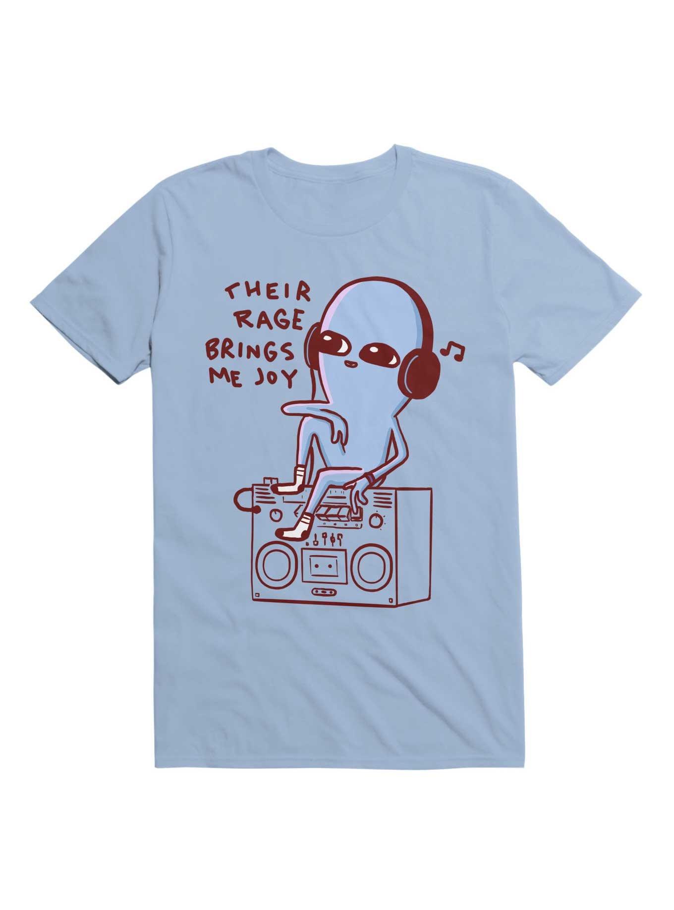 THRDLESS Strange Planet Their Rage Brings Me Joy T-Shirt