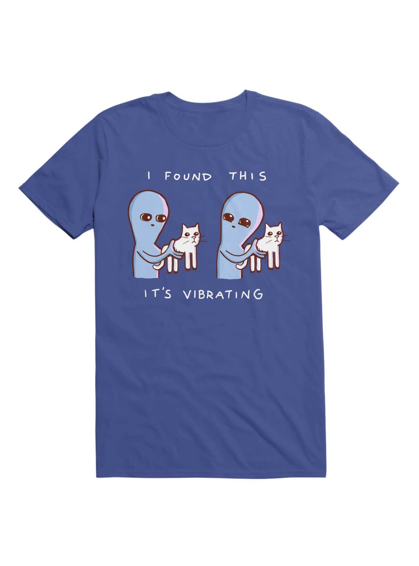 Strange Planet I Found This It'S Vibrating T-Shirt, , hi-res