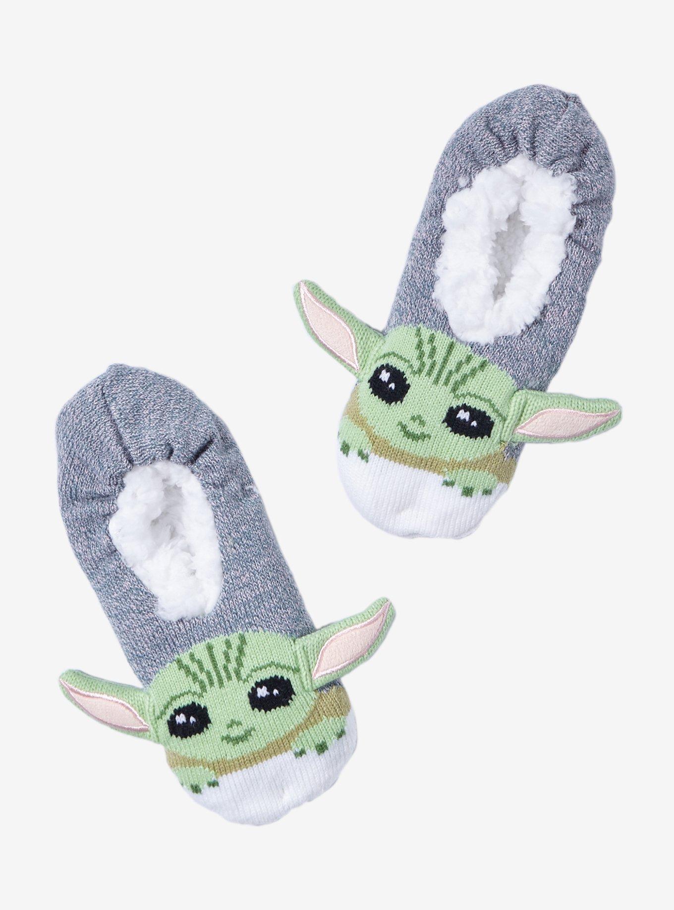 Star Wars The Mandalorian Grogu Cozy Slipper Socks, , hi-res