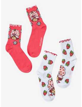 Strawberry Shortcake Strawberries Ankle Socks 2 Pair, , hi-res