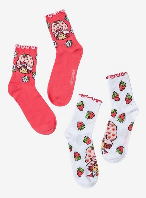 Strawberry Shortcake Strawberries Ankle Socks 2 Pair | Hot Topic