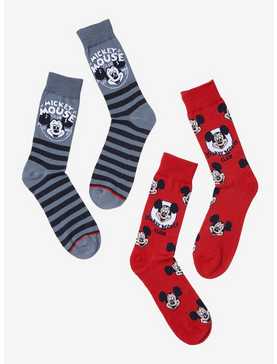 Disney100 Mickey Mouse Club Crew Socks 2 Pair, , hi-res
