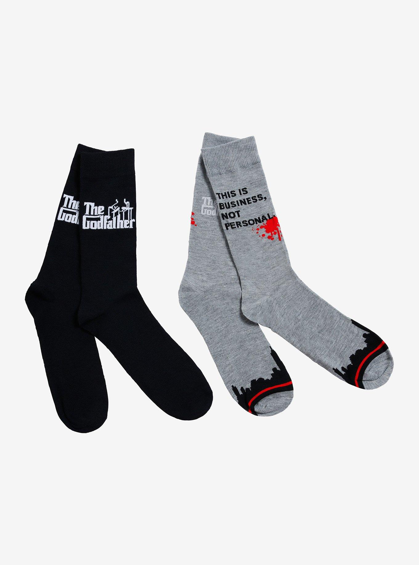 The Godfather City Crew Socks 2 Pair, , hi-res