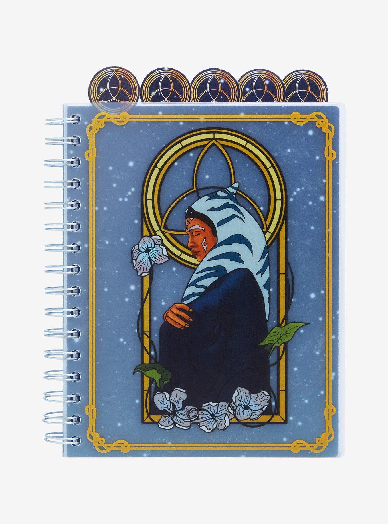 Star Wars Ahsoka Stained Glass Portrait Tab Journal, , hi-res