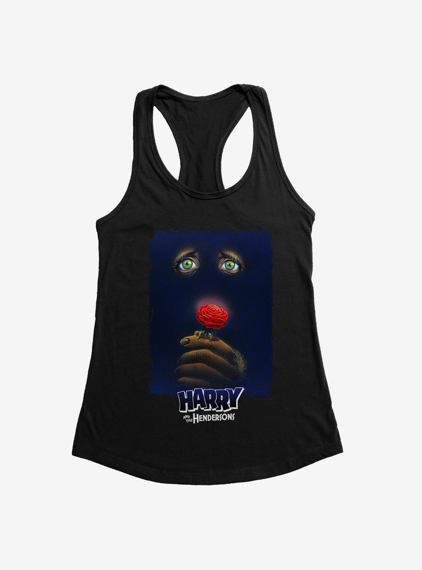 Harry And The Hendersons Sasquatch Rose Womens Tank Top, , hi-res