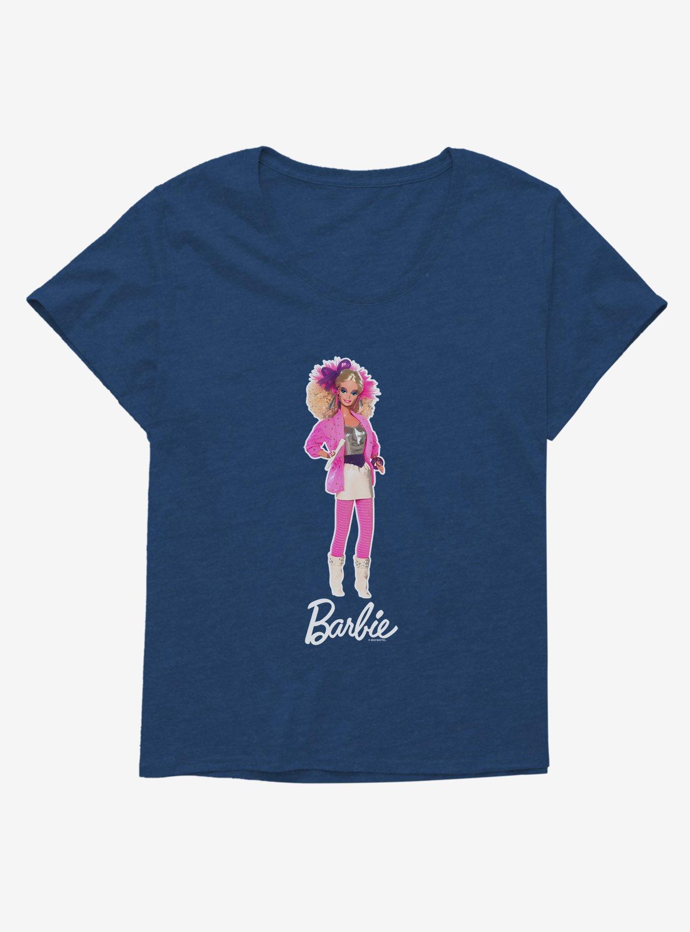 Barbie 80's Barbie Rockers Doll Girls T-Shirt Plus Size