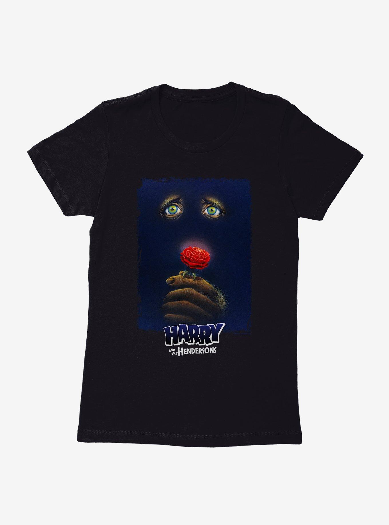 Harry And The Hendersons Sasquatch Rose Womens T-Shirt, , hi-res