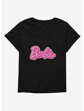 Barbie Glam Sparkle Logo Womens T-Shirt Plus Size, , hi-res