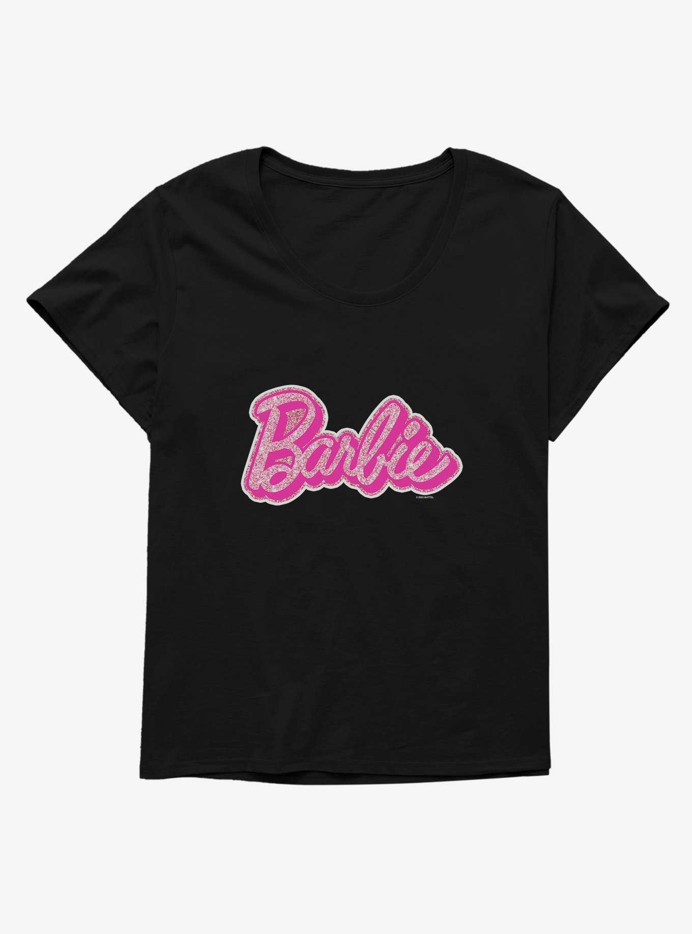 Barbie Glam Logo Womens T-Shirt Plus Size, , hi-res