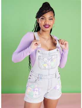 Her Universe Disney Mickey Mouse And Friends Pastel Denim Shortalls, , hi-res