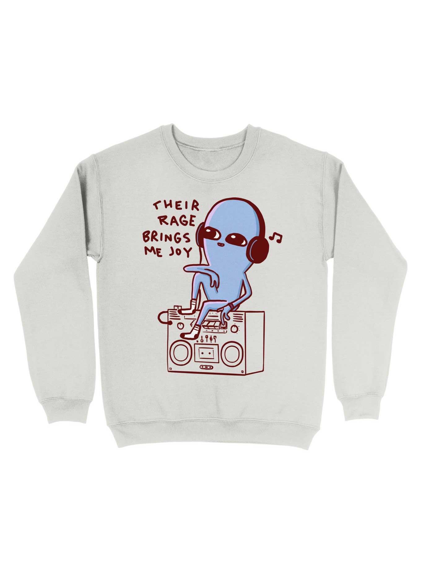 Strange Planet Their Rage Brings Me Joy Sweatshirt, , hi-res