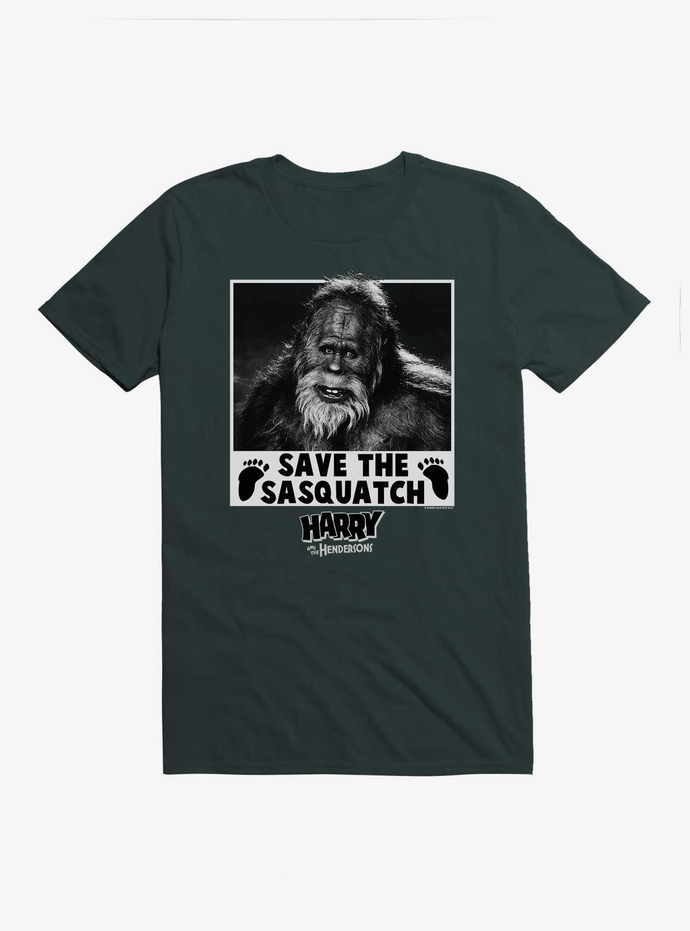 Harry And The Hendersons Save The Sasquatch T-Shirt, , hi-res