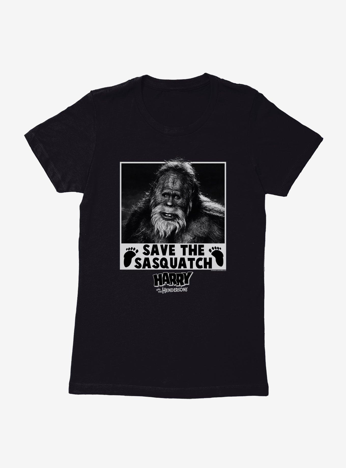 Harry And The Hendersons Save The Sasquatch Womens T-Shirt, , hi-res