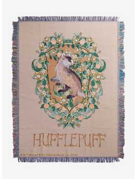 Harry Potter Hufflepuff Tapestry Throw, , hi-res