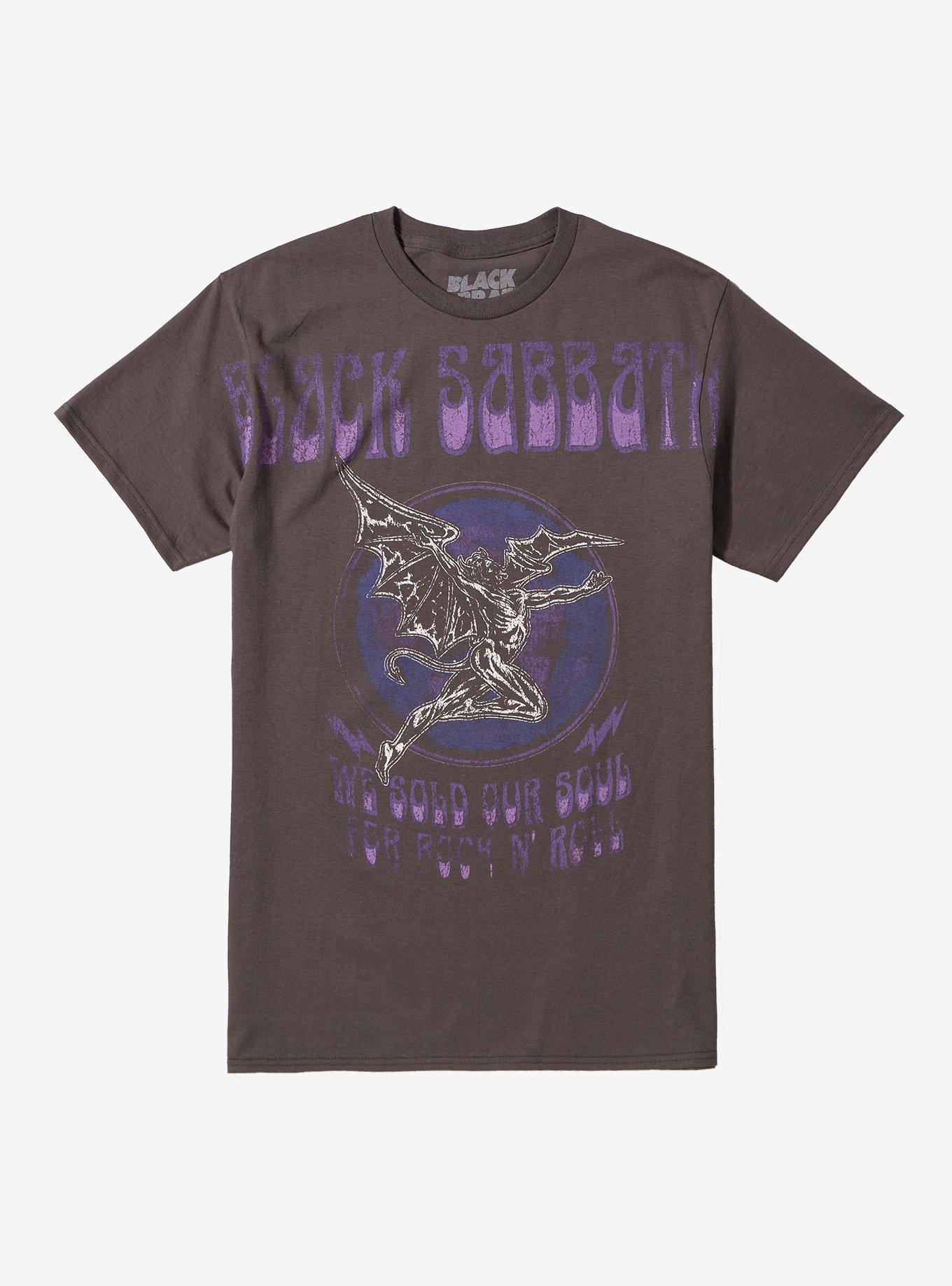 Black Sabbath We Sold Our Soul For Rock 'N' Roll T-Shirt, BLACK, hi-res
