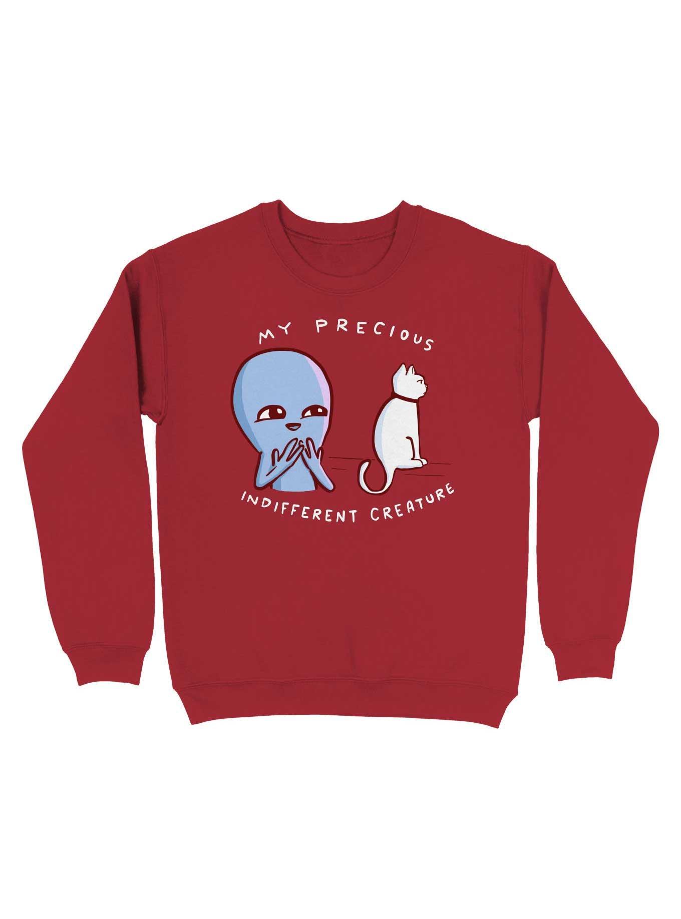 Strange Planet My Precious Indifferent Creature Sweatshirt, , hi-res