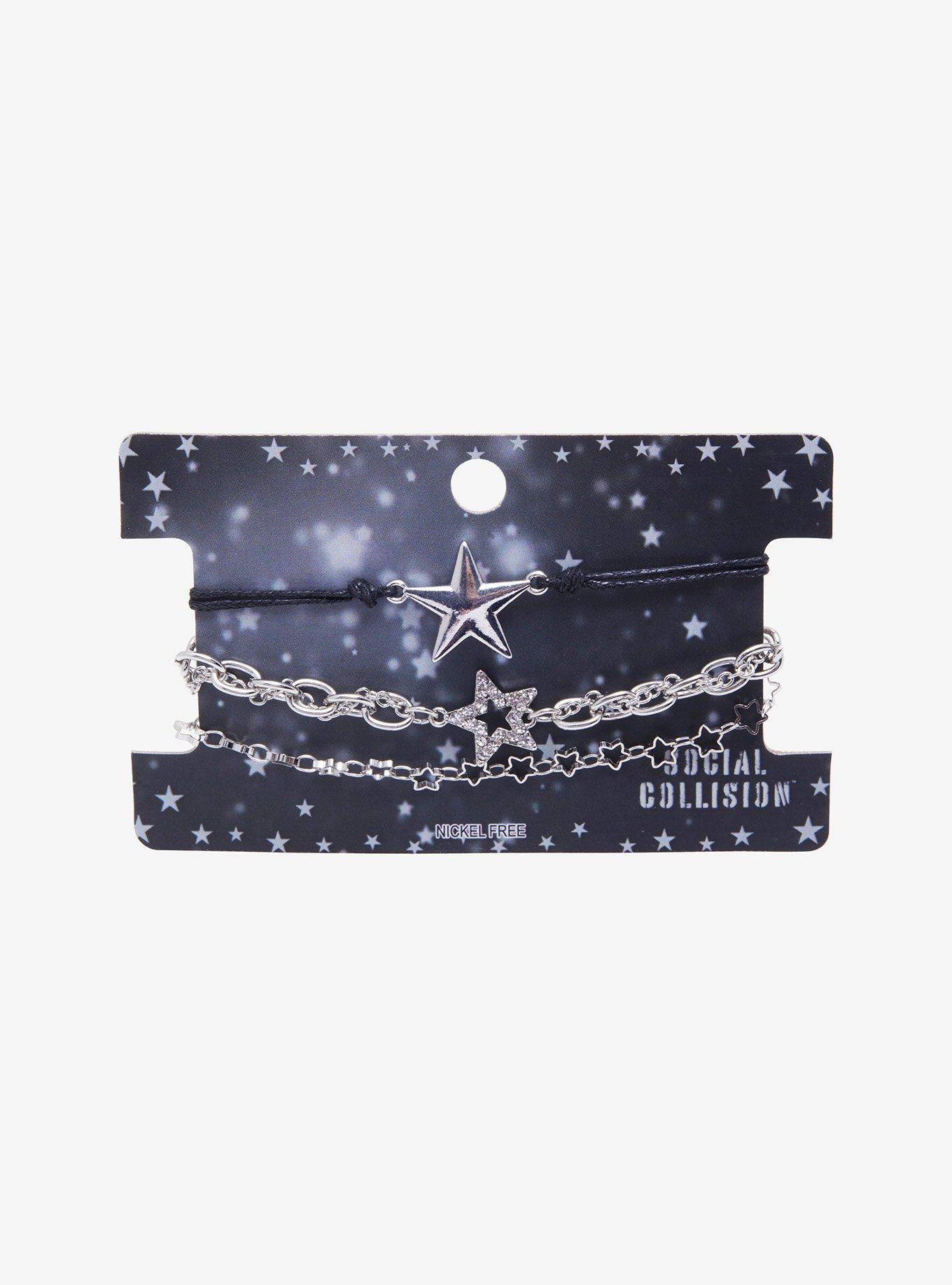 Social Collision Stars Bracelet Set