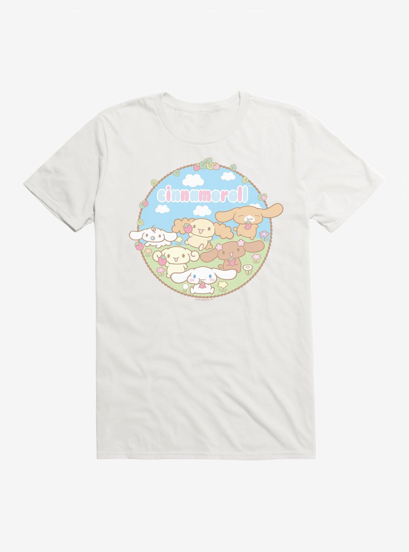 Cinnamoroll Friends And Strawberries T-Shirt | Hot Topic