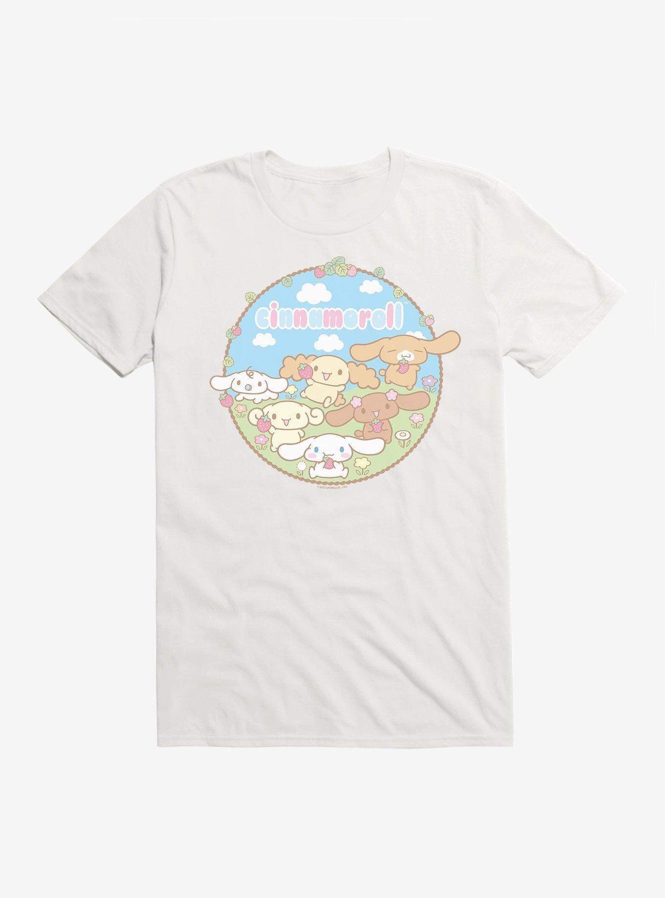 Cinnamoroll Friends And Strawberries T-Shirt