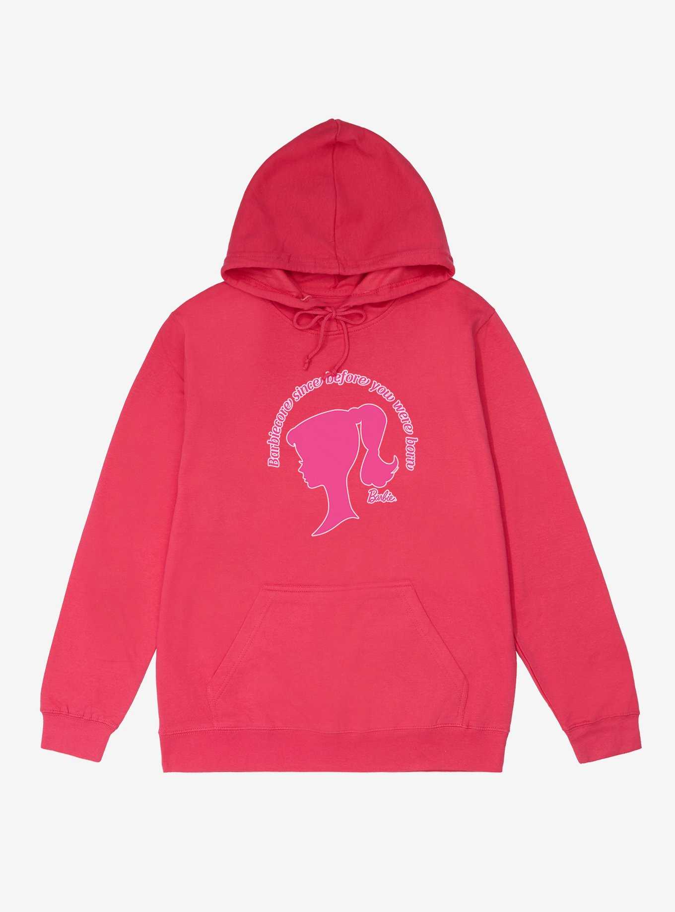 Barbie Barbiecore Since Before You Were Born French Terry Hoodie, , hi-res