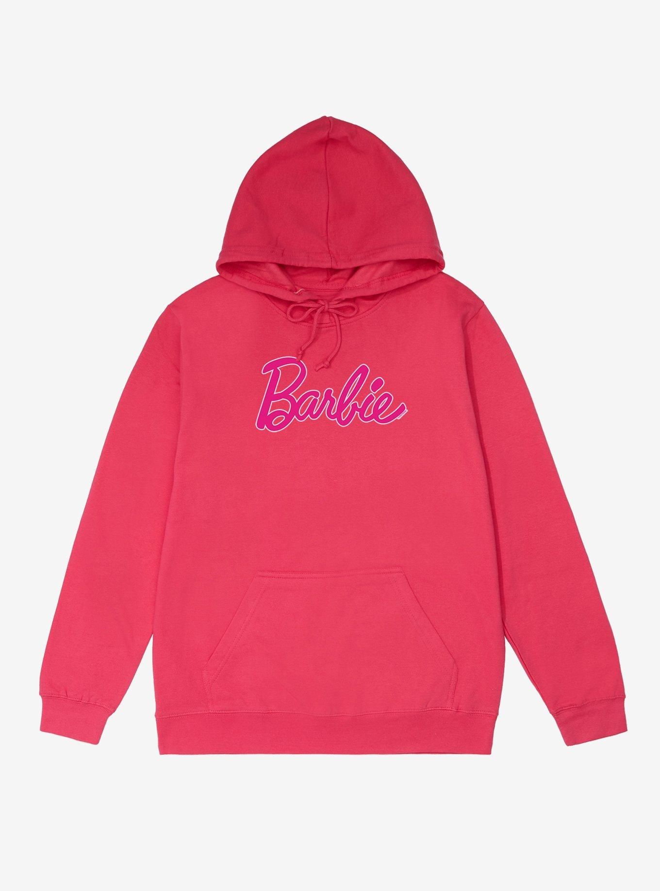 Hot Topic Barbie Classic Logo French Terry Hoodie