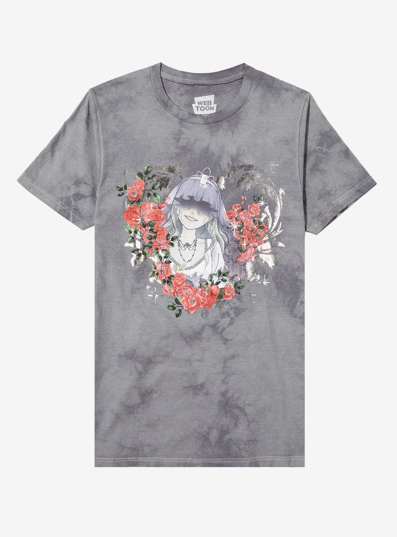 Cursed Princess Club Gwendolyn Tie-Dye Boyfriend Fit Girls T-Shirt, MULTI, hi-res